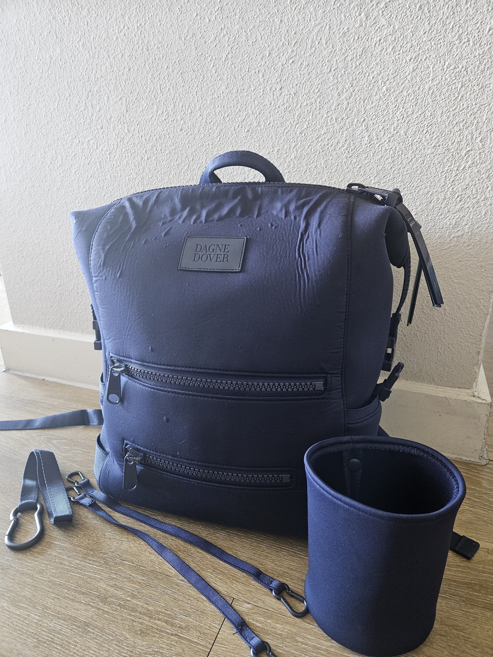Dagne Dover Indi Large Navy Diaper Bag